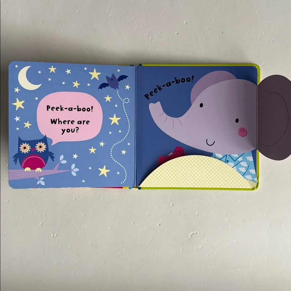 Usborne Baby’s Very First Life-the-Flap Peek-a-Boo Children’s Book
